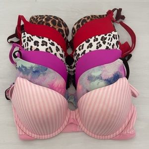 Victoria's Secret Bra Bundle 6 pieces 34C